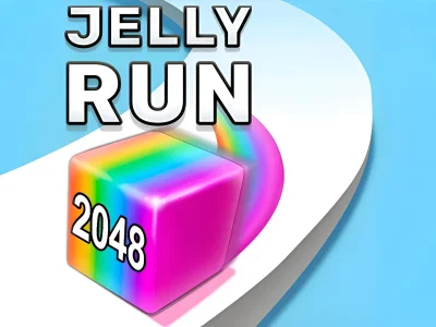 Spill Jelly Run 2048 online