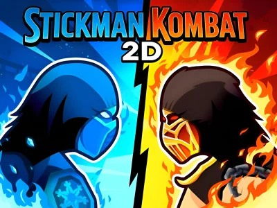 Spill Stickman Kombat 2D online