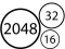 Spill Merge Numbers 2048 online