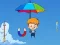Spill Umbrella Falling Guy online