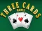 Spill Three cards monte online