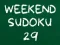 Spill Weekend Sudoku 29 online