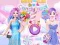 Spill Barbie and Elsa in Candyland online
