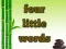 Spill Four Little Words online