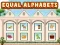 Spill Equal Alphabets online