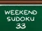 Spill Weekend Sudoku 33 online