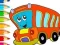 Spill Coloring Book: Bus online