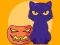 Spill Coloring Book: Halloween Cat online