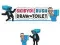 Spill Skibydi Rush draw to toilet online
