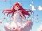 Spill Jigsaw Puzzle: White Dress Girl online