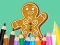 Spill Coloring Book: Gingerbreads online