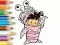 Spill Coloring Book: Monster Costume Girl online