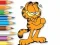 Spill Coloring Book: Garfield Hamburger online