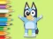 Spill Coloring Book: Happy Bluey online
