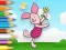 Spill Coloring Book: Piglet Holds Toy Windmill online