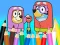 Spill Coloring Book: Bluey Flossing Grannies online