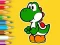 Spill Coloring Book: Yoshi Fishing Day online