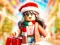 Spill Jigsaw Puzzle: Roblox Christmas Mall online