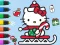 Spill Coloring Book: Hello Kitty Christmas online