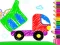 Spill Toddler Drawing: Tanker Truck online