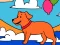 Spill Color By Code: Yellow Dog online