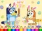 Spill Coloring Book: Bluey Happy Easter online