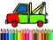Spill Back To School: Truck Coloring online