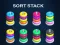 Spill Sort Stack color Hoop Game online
