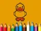 Spill Back To School: Ducks Coloring Book online