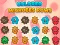 Spill Colored Microbes Rows online