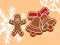 Spill Gingerbreadman Coloring online