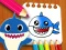 Spill Baby Shark Coloring Book online
