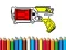 Spill Back To School: Nerf Coloring Book online