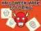 Spill Halloween Mask Coloring Book online