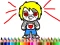 Spill Scary Boy Coloring Book online