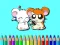 Spill Hamster Coloring Book online