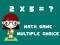Spill Math Game Multiple Choice online