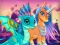 Spill Cute Unicorns And Dragons Puzzle online