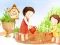 Spill Cartoon Childrens Day Puzzle online