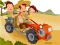 Spill Cartoon Tractor Puzzle online