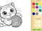 Spill Cat Coloring Book online