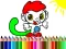 Spill Back To School: Monkey Coloring online
