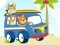 Spill Cute animals with cars difference online