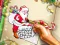 Spill Santa Christmas Coloring online