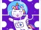Spill Cute Rainbow Unicorn Puzzles online