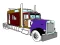 Spill American Trucks Coloring online