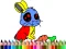 Spill Back To School: Rabbit Coloring Book online