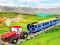 Spill Chained tractor towing train online