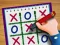 Spill Tic Tac Toe Paper Note II online
