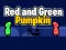 Spill Red and Green Pumpkin online